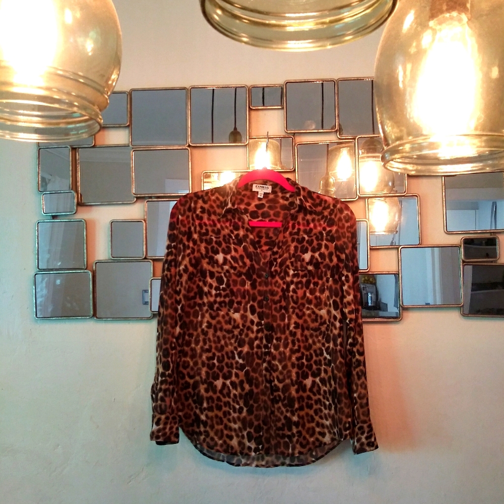 Express Button Down Blouse. - image 4